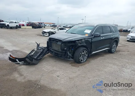 2023 Hyundai Palisade Sel from USA, damaged, VIN KM8R4DGE7PU631606